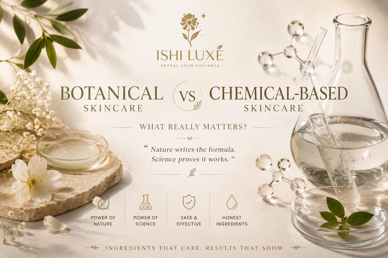 Botanical Skincare vs Chemical-Based Skincare: What Really Matters? Botanical Skincare vs Chemical-Based Skincare: What Really Matters?